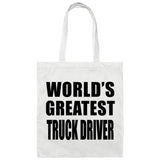 World's Greatest Truck Driver - Tote Bag White