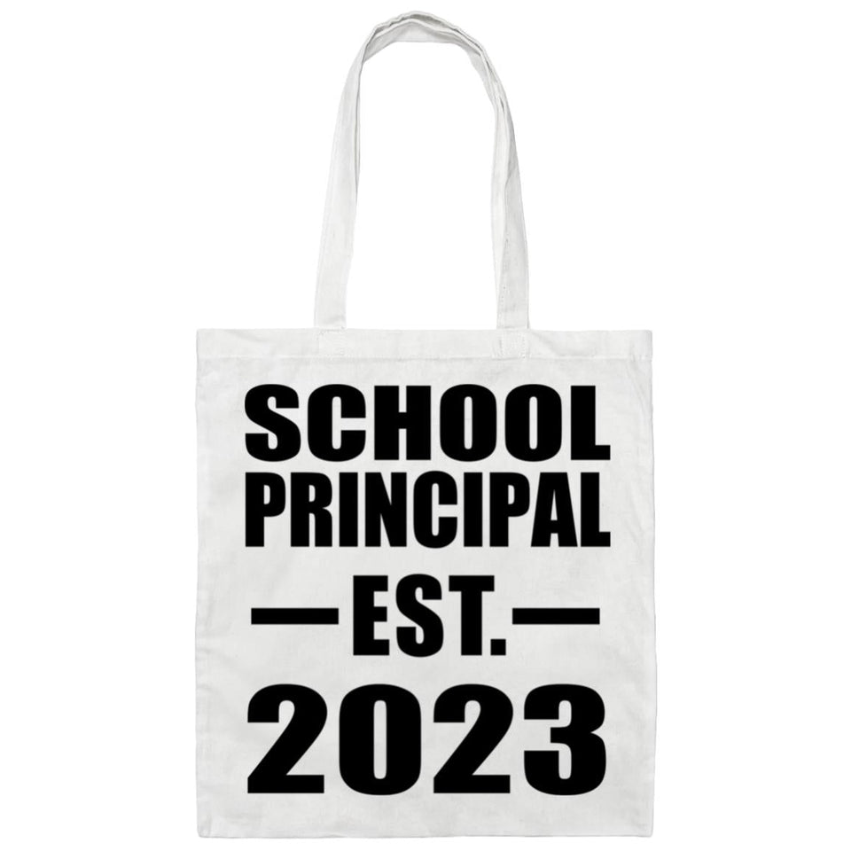School Principal Established EST. 2023 - Tote Bag White
