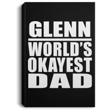 Glenn World's Okayest Dad - Canvas Portrait