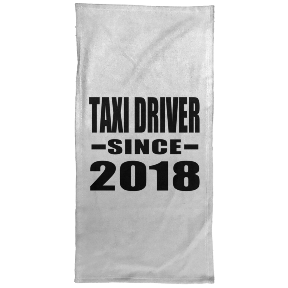 Taxi Driver Since 2018 - Hand Towel