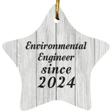 Environmental Engineer Since 2024 - Star Ornament F