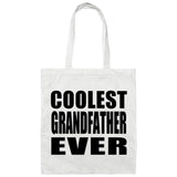 Coolest Grandfather Ever - Tote Bag White