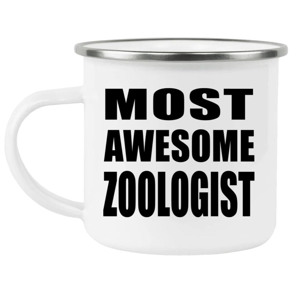 Most Awesome Zoologist - 12oz Camping Mug