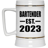 Bartender Established EST. 2023 - Beer Stein
