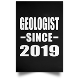 Geologist Since 2019 - Poster Portrait