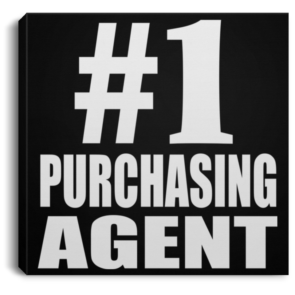 Number One #1 Purchasing Agent - Canvas Square