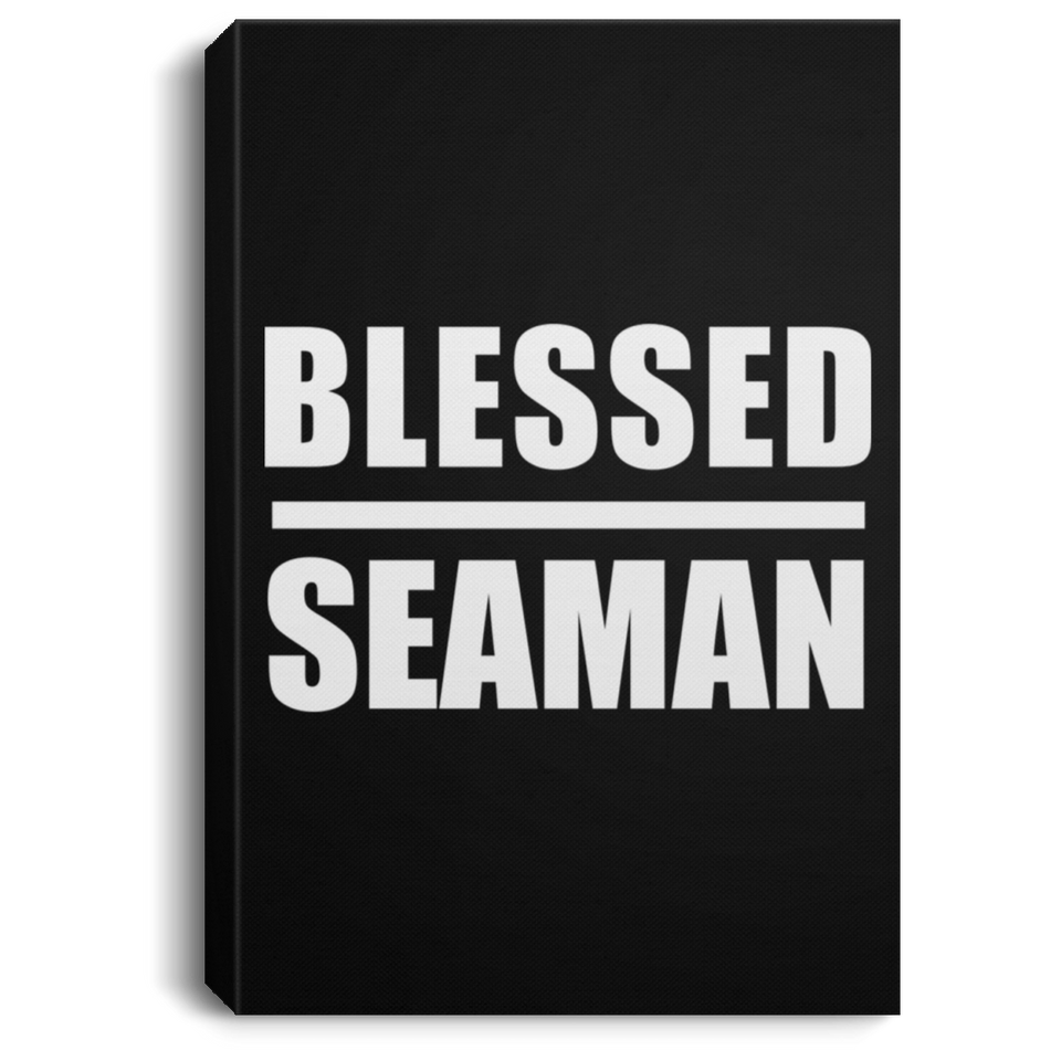 Blessed Seaman - Canvas Portrait