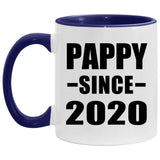 Pappy Since 2020 - 11oz Accent Mug Purple