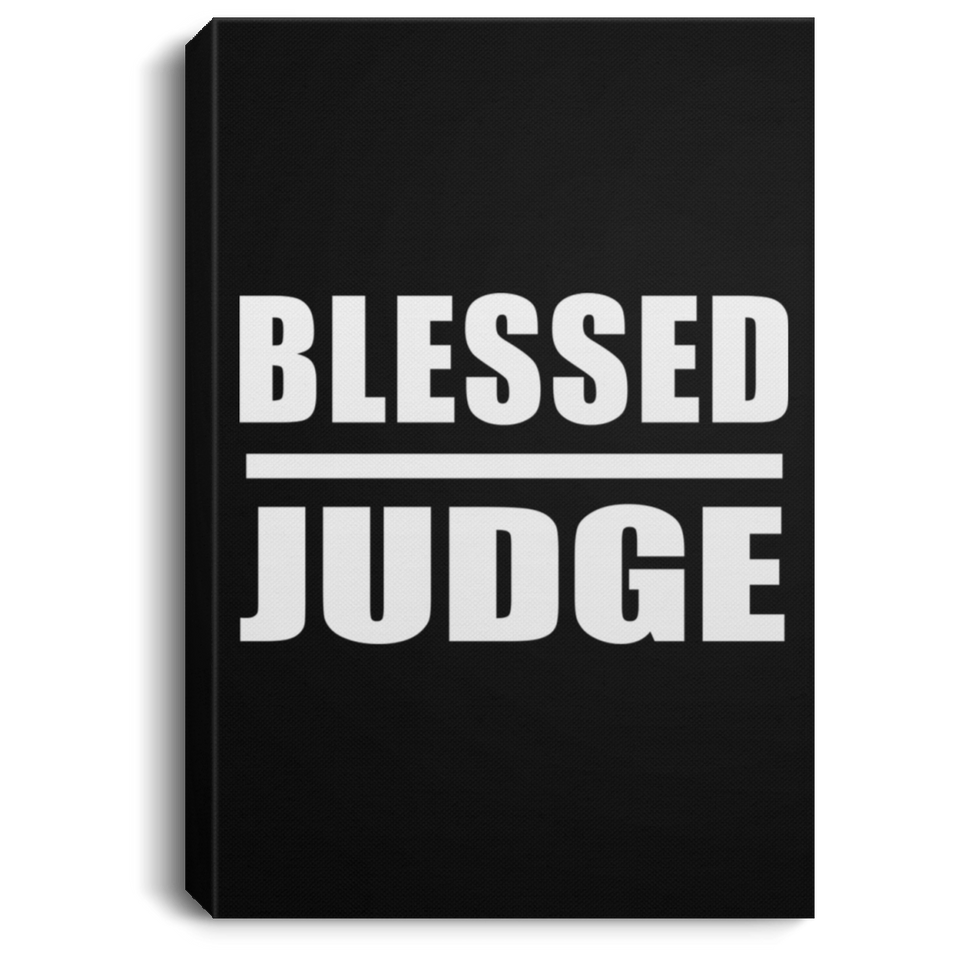 Blessed Judge - Canvas Portrait