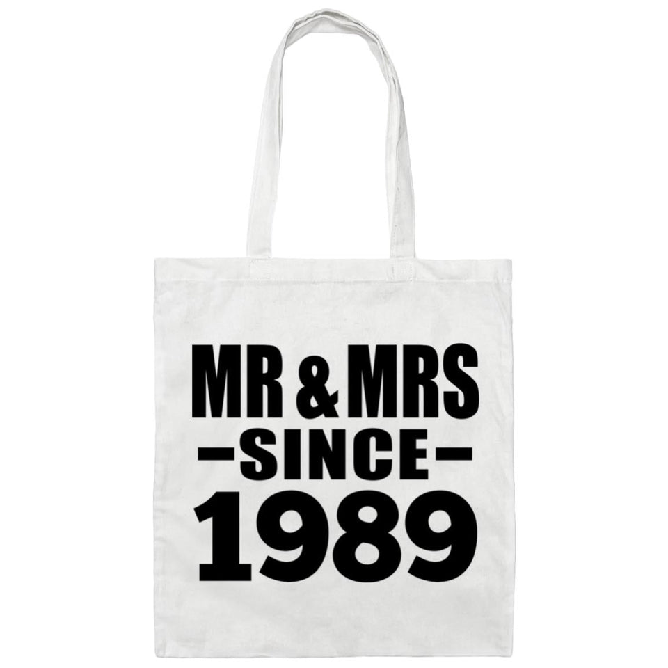 35th Anniversary Mr & Mrs Since 1989 - Tote Bag White