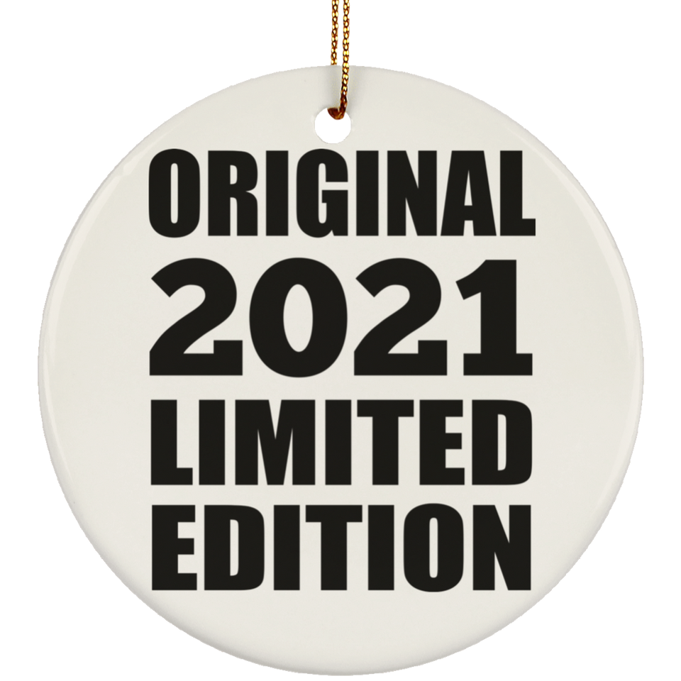 3rd Birthday Original 2021 Limited Edition - Circle Ornament