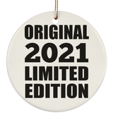 3rd Birthday Original 2021 Limited Edition - Circle Ornament