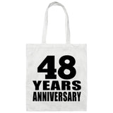 48th Anniversary 48 Years - Tote Bag White