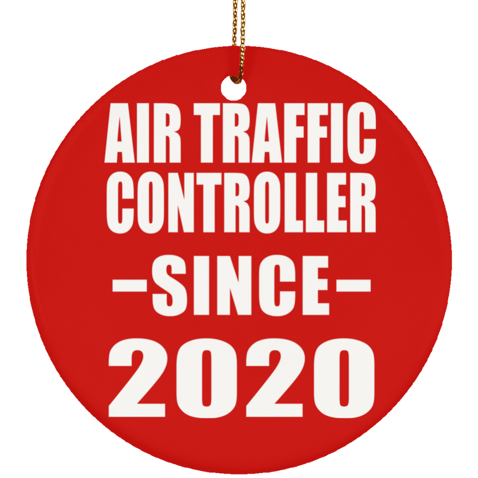 Air Traffic Controller Since 2020 - Circle Ornament