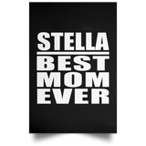 Stella Best Mom Ever - Poster Portrait