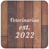 Veterinarian Established Est. 2022 - Drink Coaster E