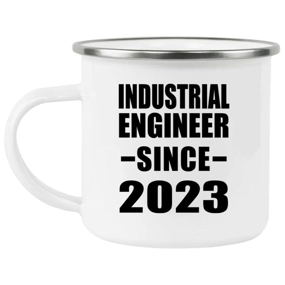 Industrial Engineer Since 2023 - 12oz Camping Mug
