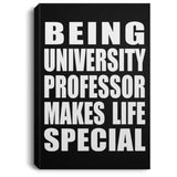 Being University Professor Makes Life Special - Canvas Portrait