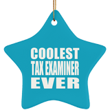 Coolest Tax Examiner Ever - Star Ornament