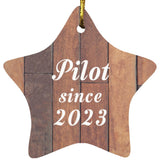 Pilot Since 2023 - Star Ornament E
