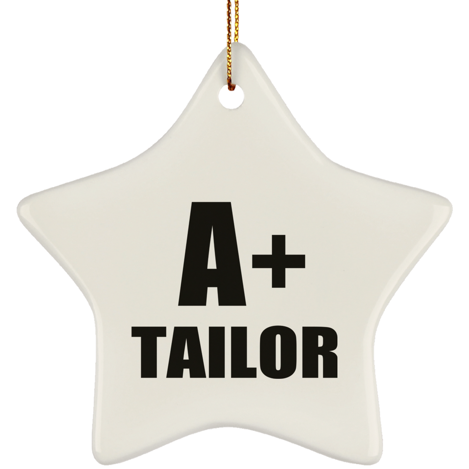 A+ Tailor - Star Ornament