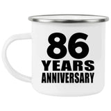 86th Anniversary 86 Years - 12oz Camping Mug