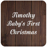 Timothy Baby's First Christmas - Drink Coaster D