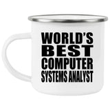World's Best Computer Systems Analyst - 12oz Camping Mug