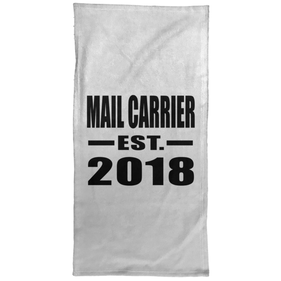 Mail Carrier Established EST. 2018 - Hand Towel