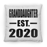 Granddaughter Established EST. 2020 - Throw Pillow