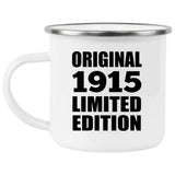 109th Birthday Original 1915 Limited Edition - 12oz Camping Mug