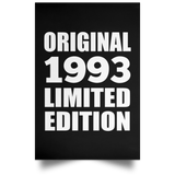 31st Birthday Original 1993 Limited Edition - Poster Portrait