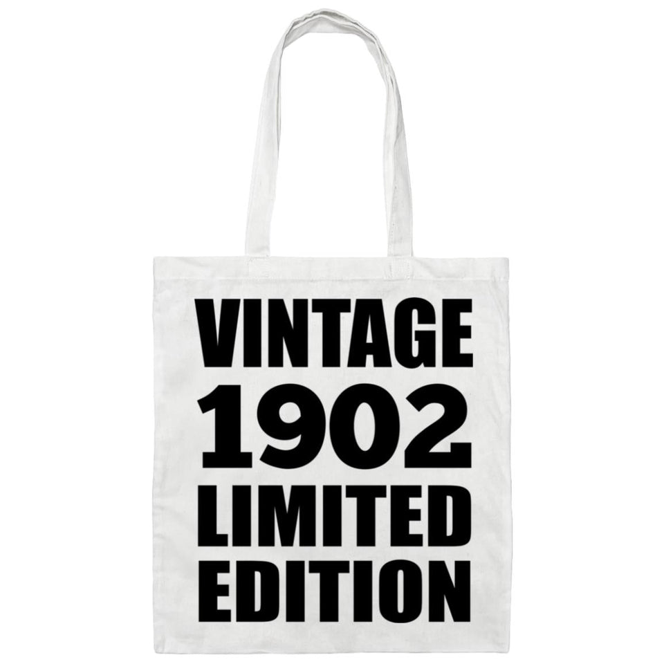 122nd Birthday Vintage 1902 Limited Edition - Tote Bag White