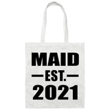 Maid Established EST. 2021 - Tote Bag White