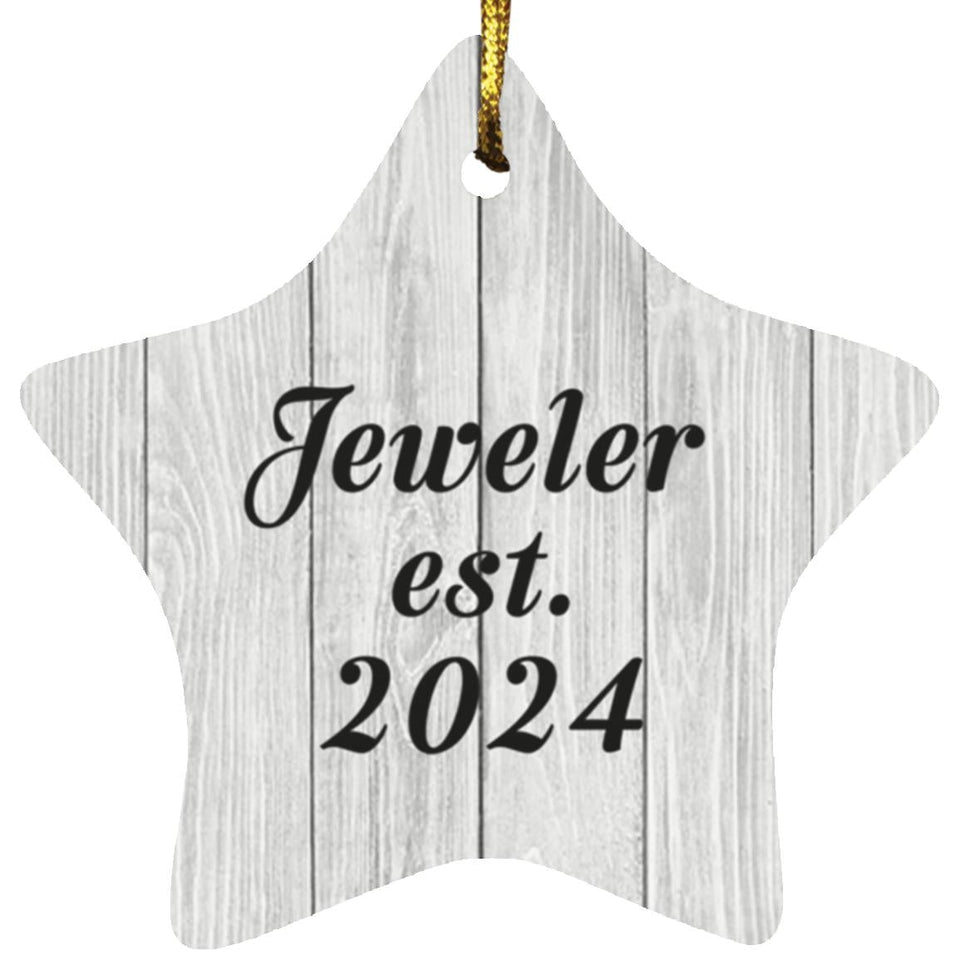 Jeweler Established Est. 2024 - Star Ornament F