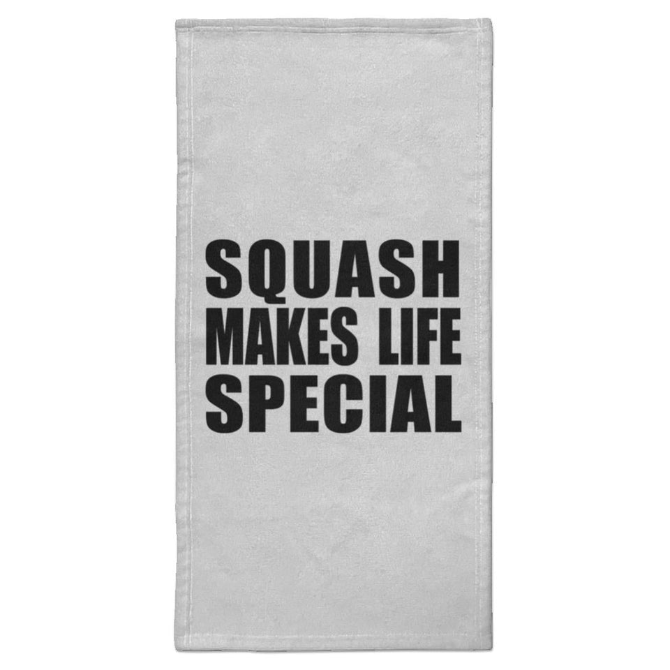 Squash Makes Life Special - Hand Towel