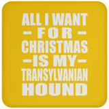 All I Want For Christmas Is My Transylvanian Hound - Coaster