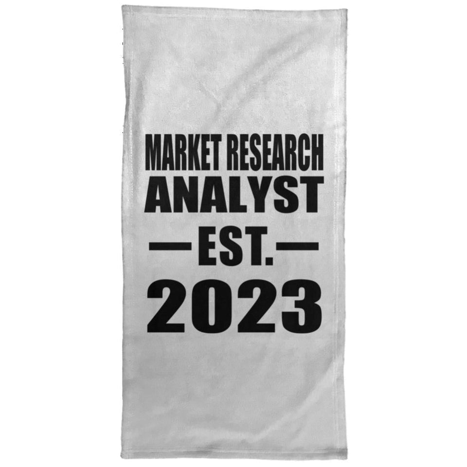 Market Research Analyst Established EST. 2023 - Hand Towel