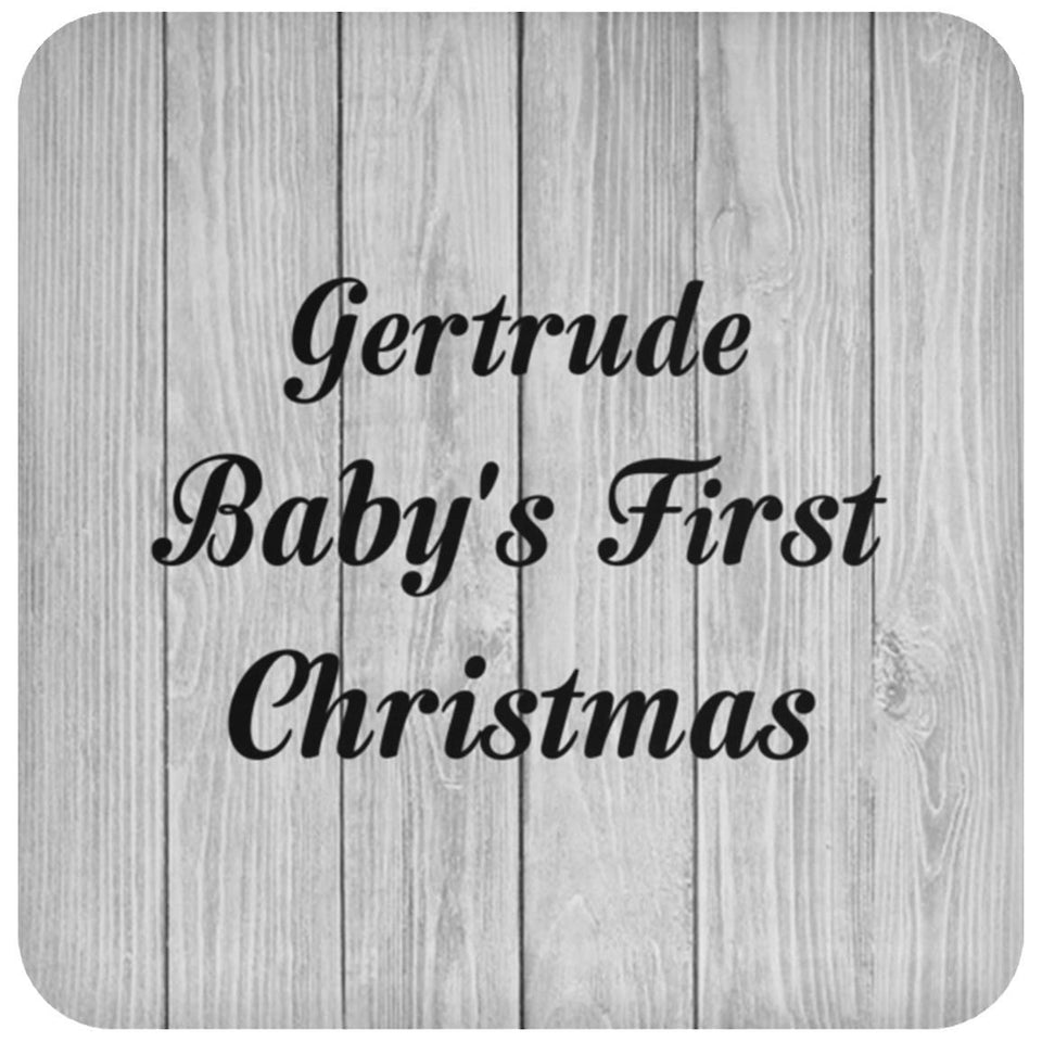 Gertrude Baby's First Christmas - Drink Coaster F