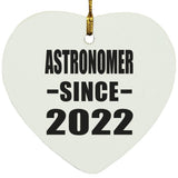 Astronomer Since 2022 - Heart Ornament