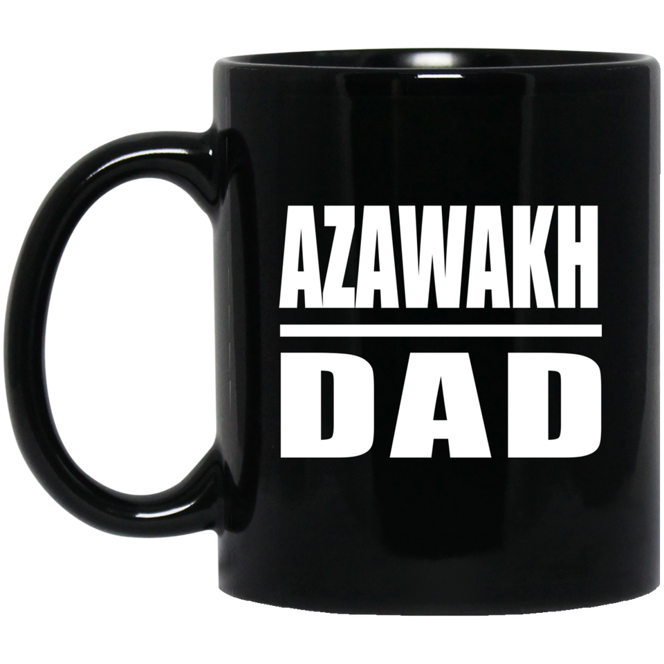 Azawakh Dad - 11oz Coffee Mug Black