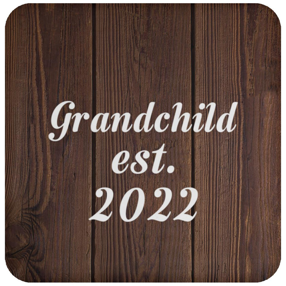 Grandchild Established EST. 2022 - Drink Coaster D