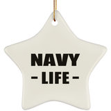 Navy Life - Star Ornament