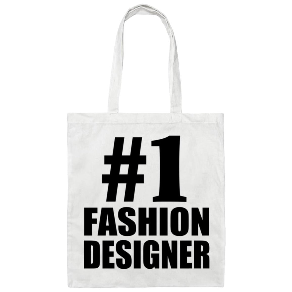 Number One #1 Fashion Designer - Tote Bag White