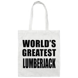 World's Greatest Lumberjack - Tote Bag White