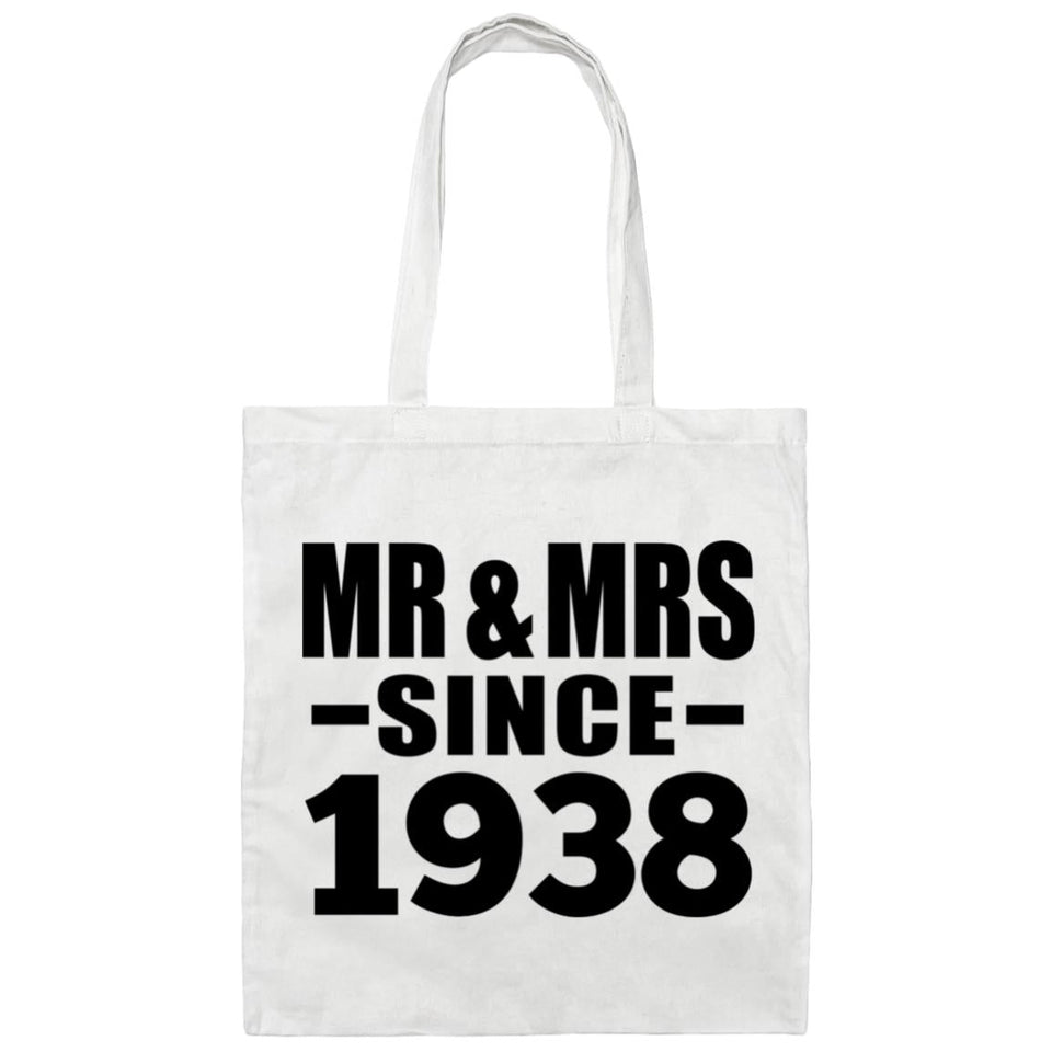 86th Anniversary Mr & Mrs Since 1938 - Tote Bag White