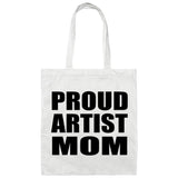 Proud Artist Mom - Tote Bag White