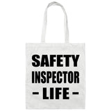 Safety Inspector Life - Tote Bag White