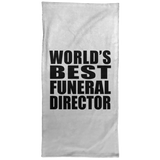 World's Best Funeral Director - Hand Towel