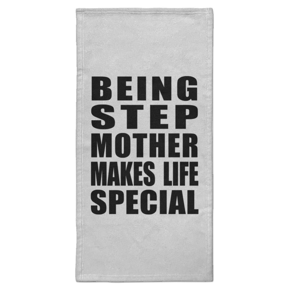 Being Step Mother Makes Life Special - Hand Towel